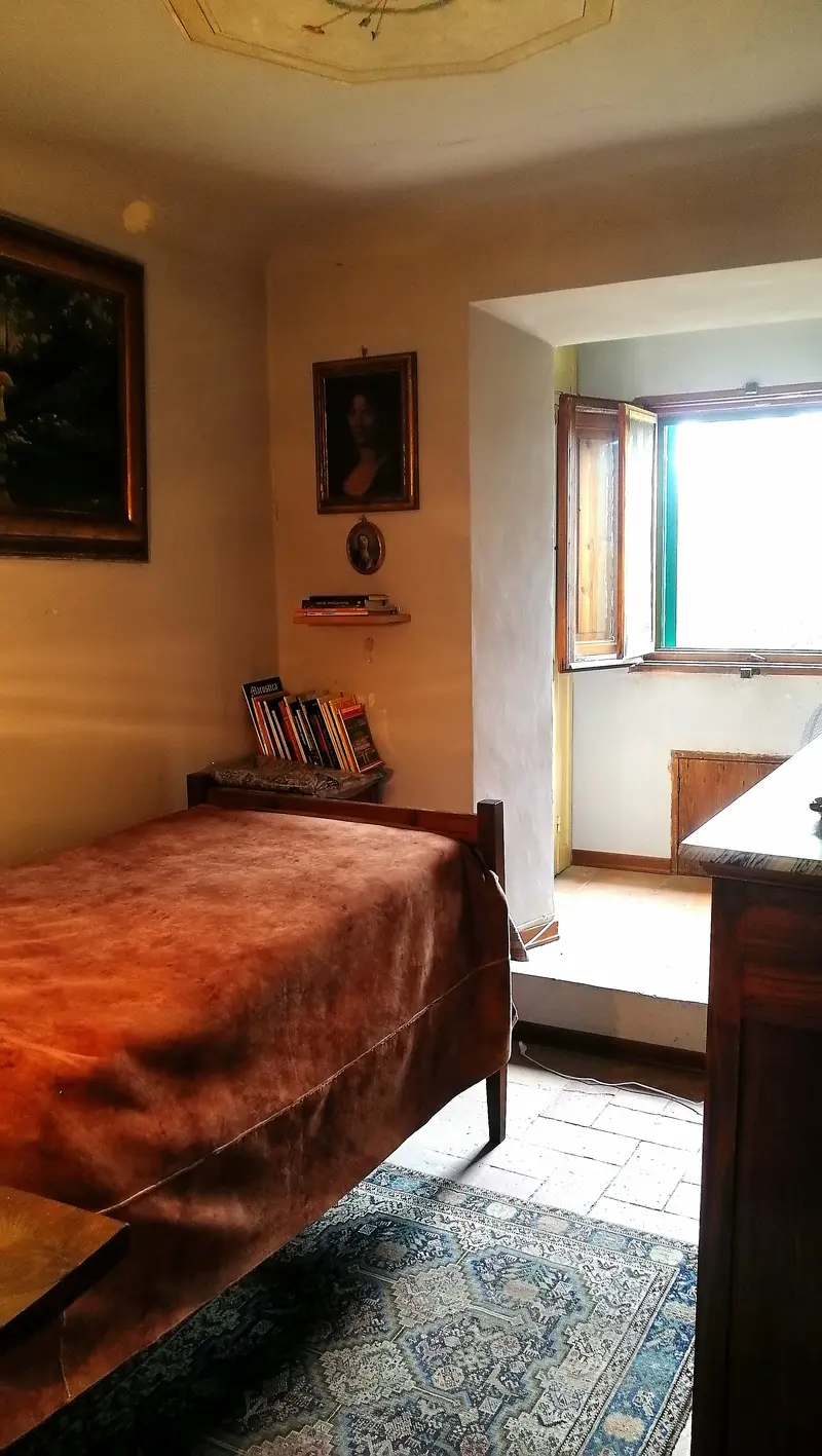 La camera singola della Suite al secondo piano