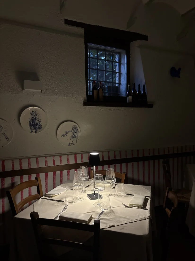 Un dettaglio di una portata del ristorante Il Segreto